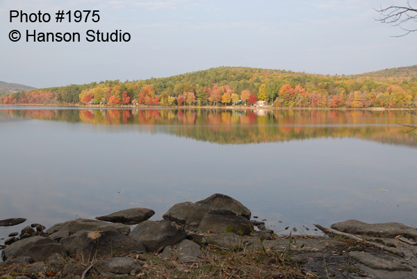 Harrisville, NH - Harrisville Pond - Fall